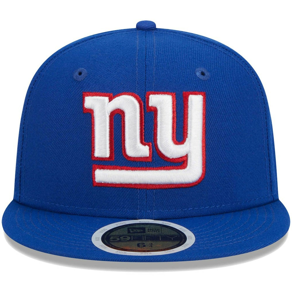 New York Giants New Era Youth Main 59FIFTY Fitted Hat - Royal Hats