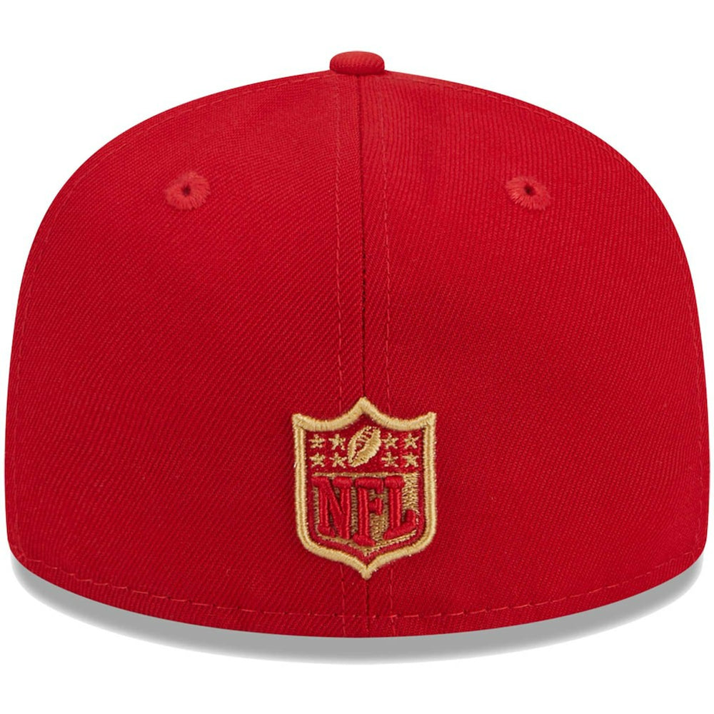 San Francisco 49ers New Era Youth Main 59FIFTY Fitted Hat - Scarlet Hats