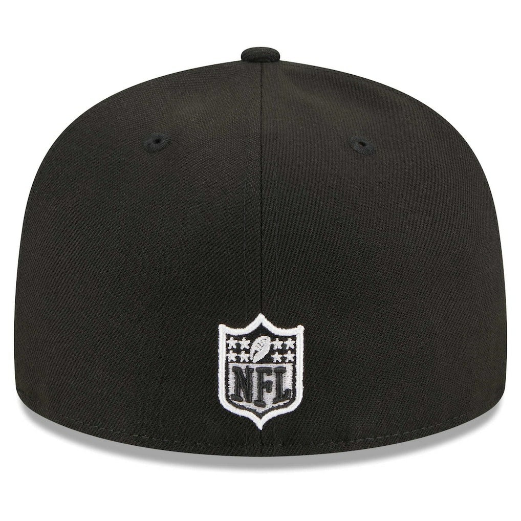 New York Giants New Era Main Patch 59FIFTY Fitted Hat - Black Hats
