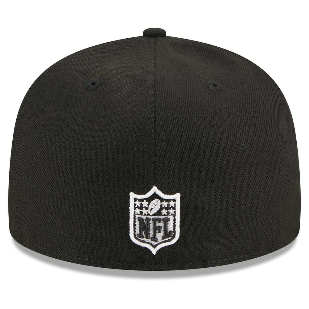 New York Giants New Era Main Patch 59FIFTY Fitted Hat - Black Hats