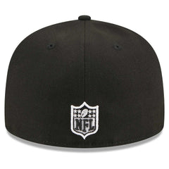 New York Giants New Era Main Patch 59FIFTY Fitted Hat - Black Hats