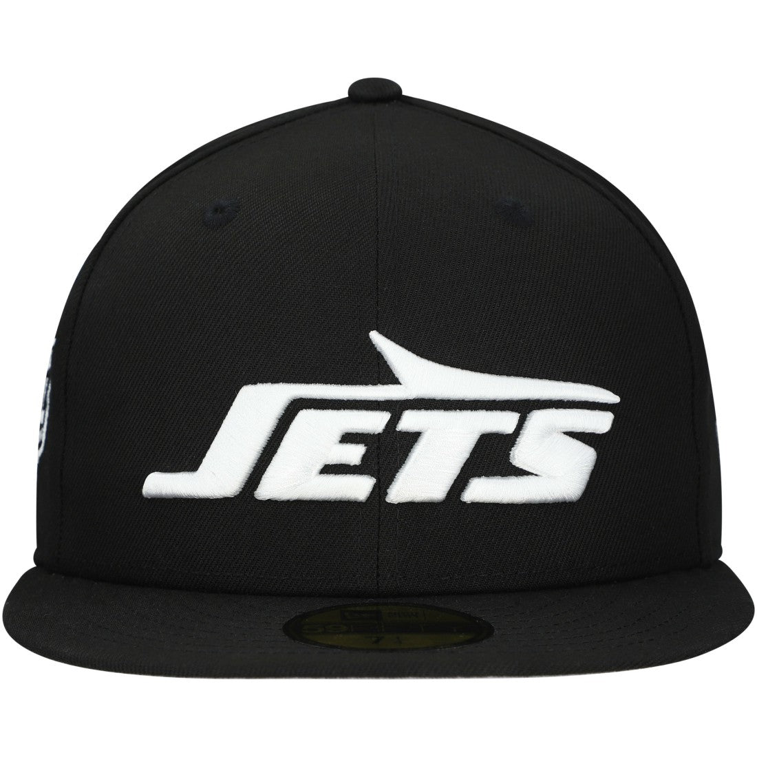 New York Jets New Era Main Patch 59FIFTY Fitted Hat - Black Hats
