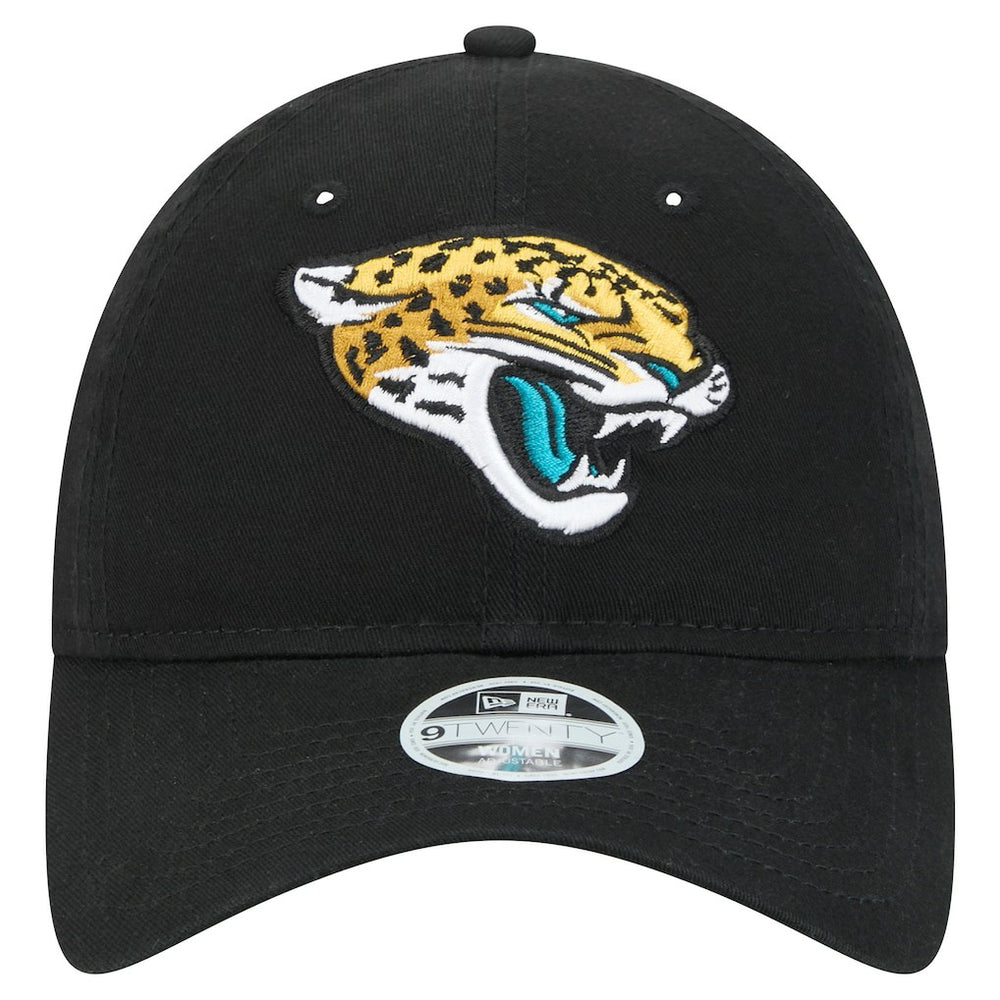Jacksonville Jaguars New Era Women's Main Core Classic 2.0 9TWENTY Adjustable Hat - Black Hats