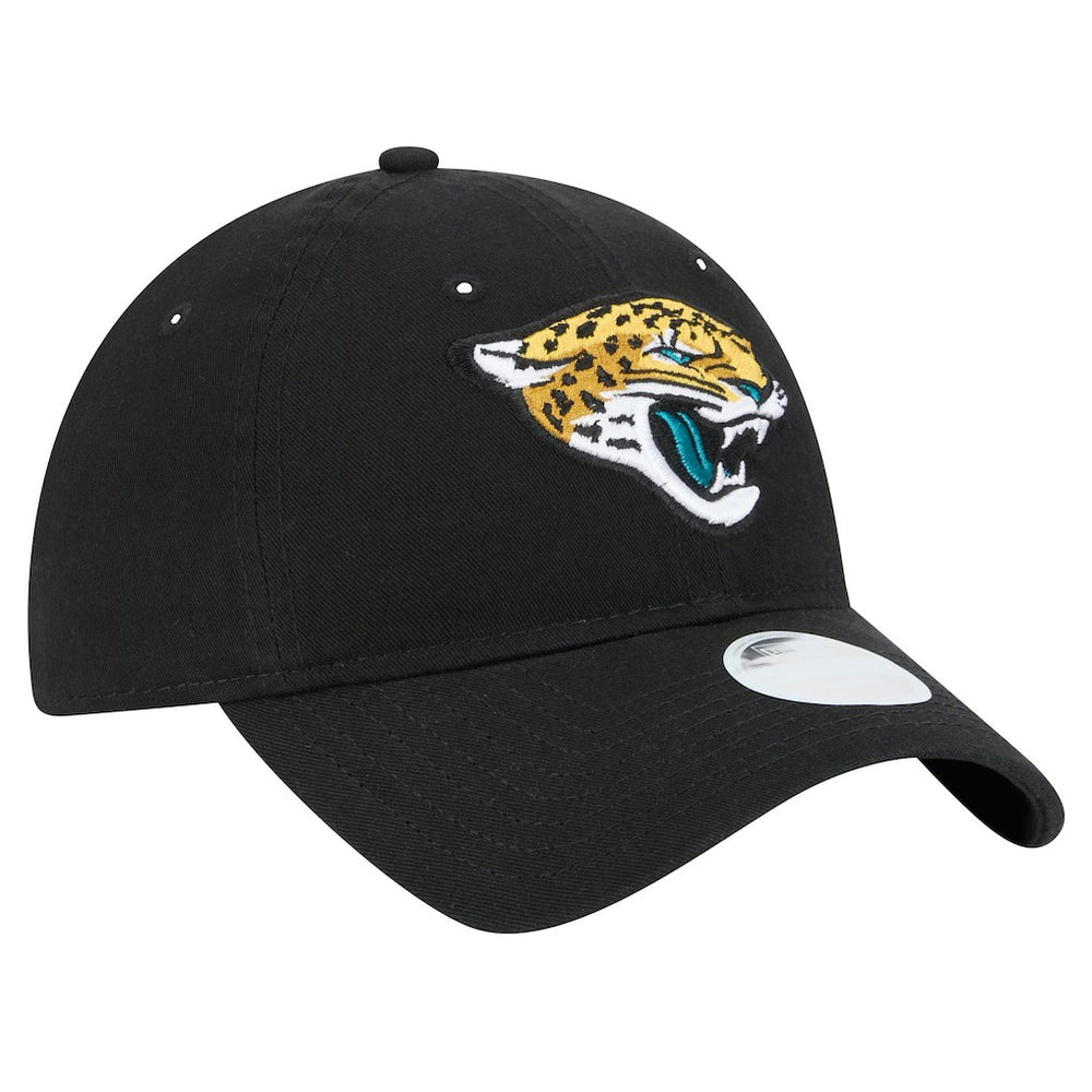 Jacksonville Jaguars New Era Women's Main Core Classic 2.0 9TWENTY Adjustable Hat - Black Hats