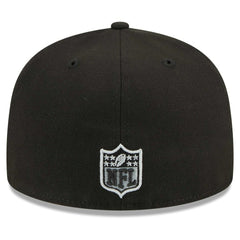 Las Vegas Raiders New Era Main Patch 59FIFTY Fitted Hat - Black Hats