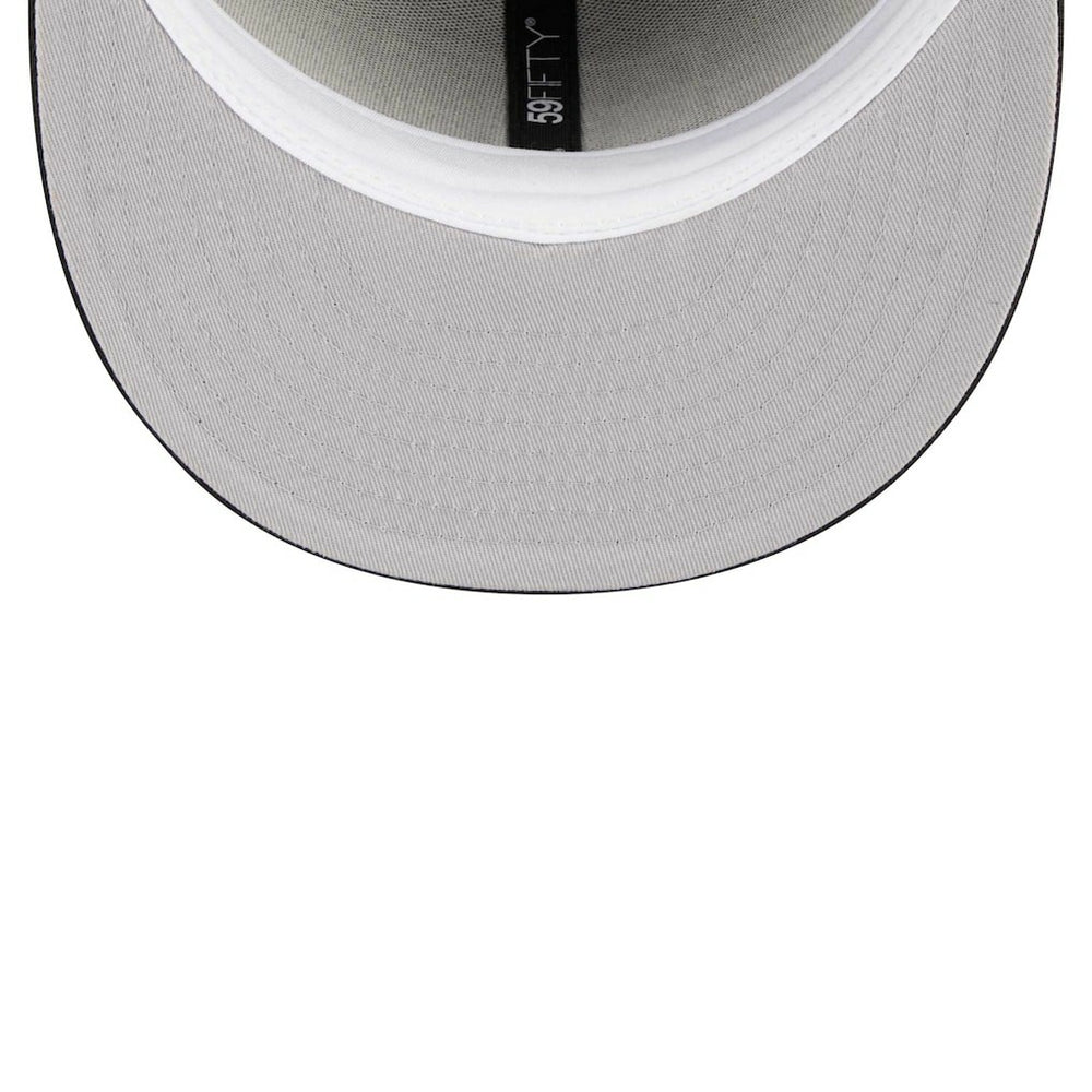 Las Vegas Raiders New Era Main Patch 59FIFTY Fitted Hat - Black Hats
