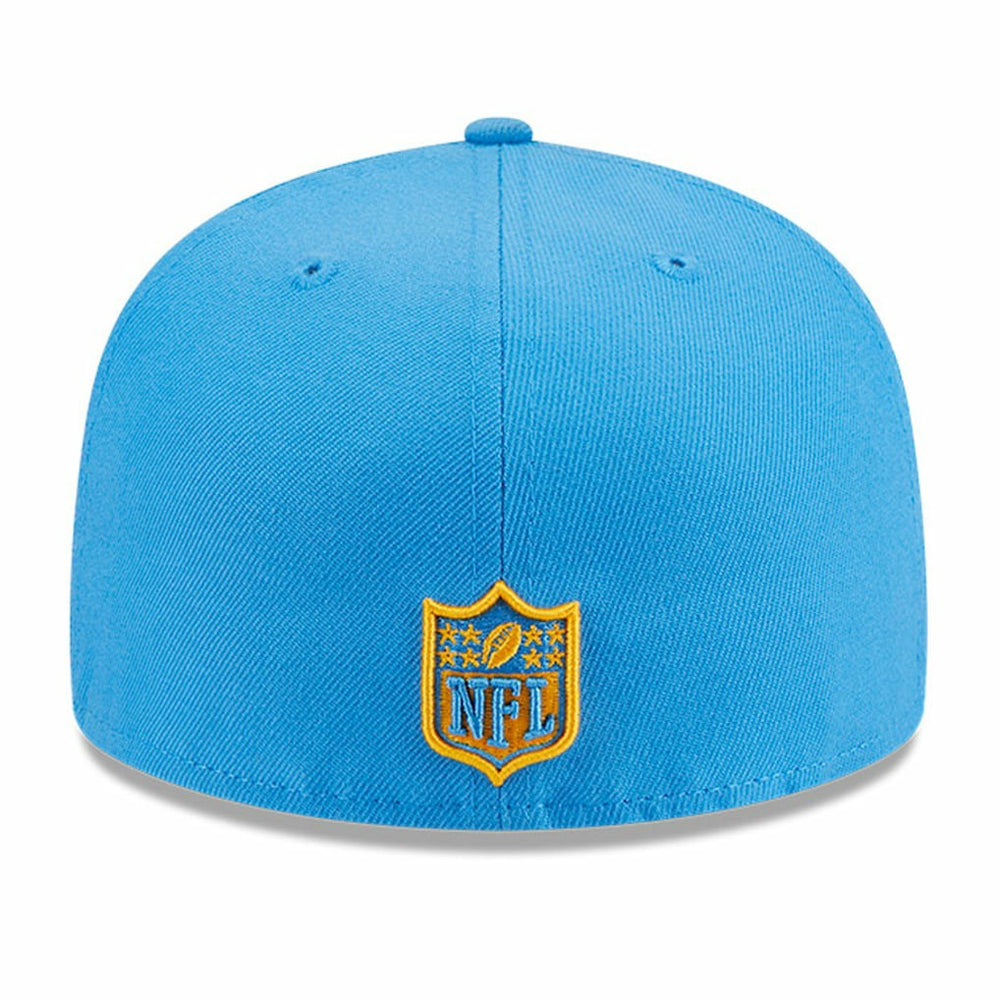 Los Angeles Chargers New Era Main Patch 59FIFTY Fitted Hat - Powder Blue Hats