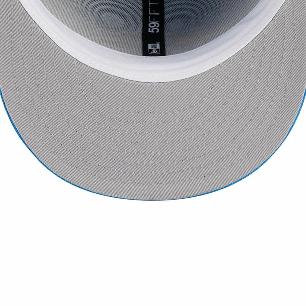 Los Angeles Chargers New Era Main Patch 59FIFTY Fitted Hat - Powder Blue Hats