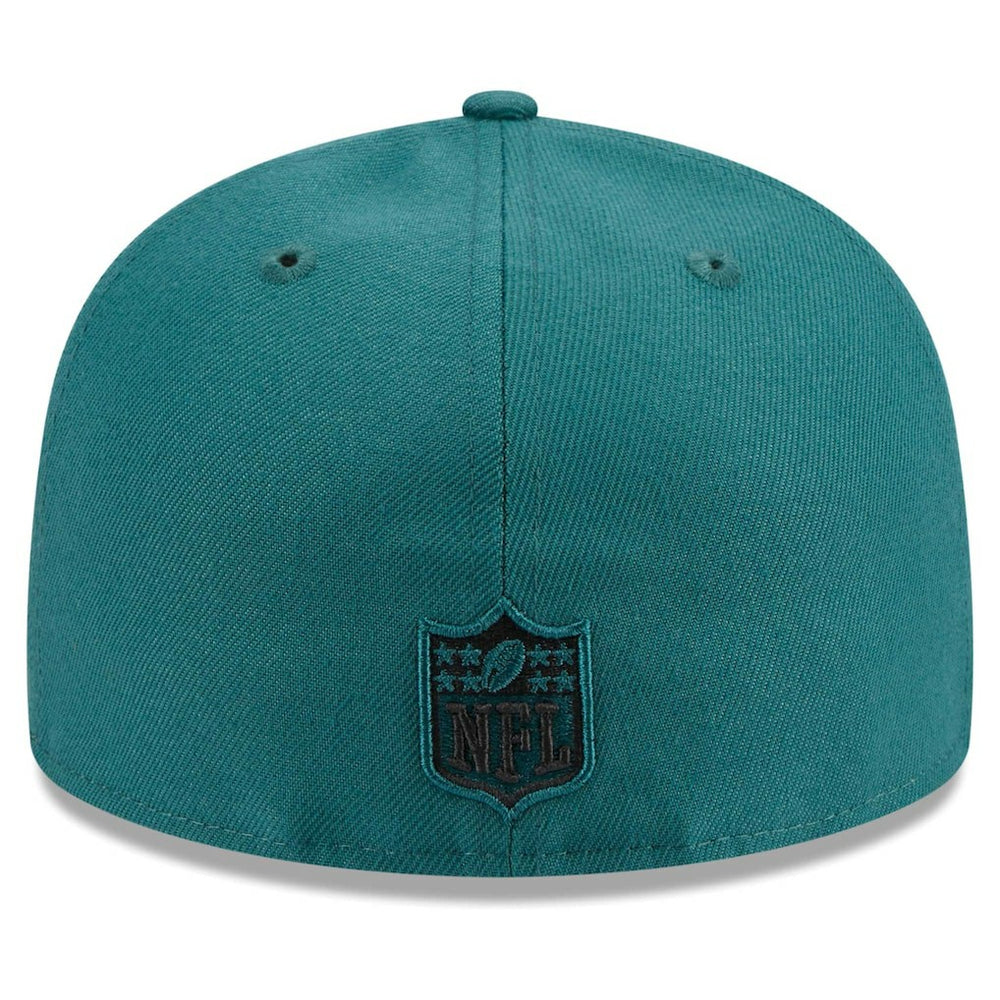 Philadelphia Eagles New Era Main Patch 59FIFTY Fitted Hat - Midnight Green Hats