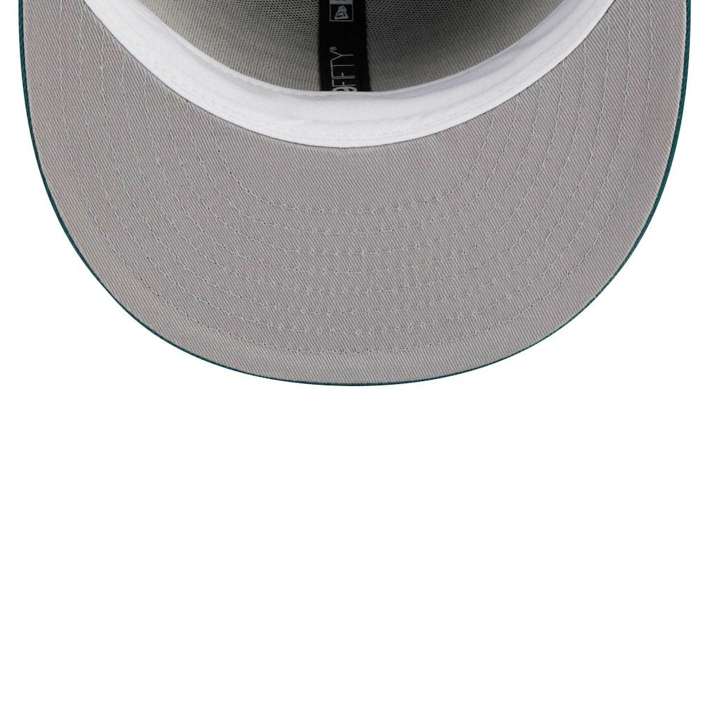 Philadelphia Eagles New Era Main Patch 59FIFTY Fitted Hat - Midnight Green Hats