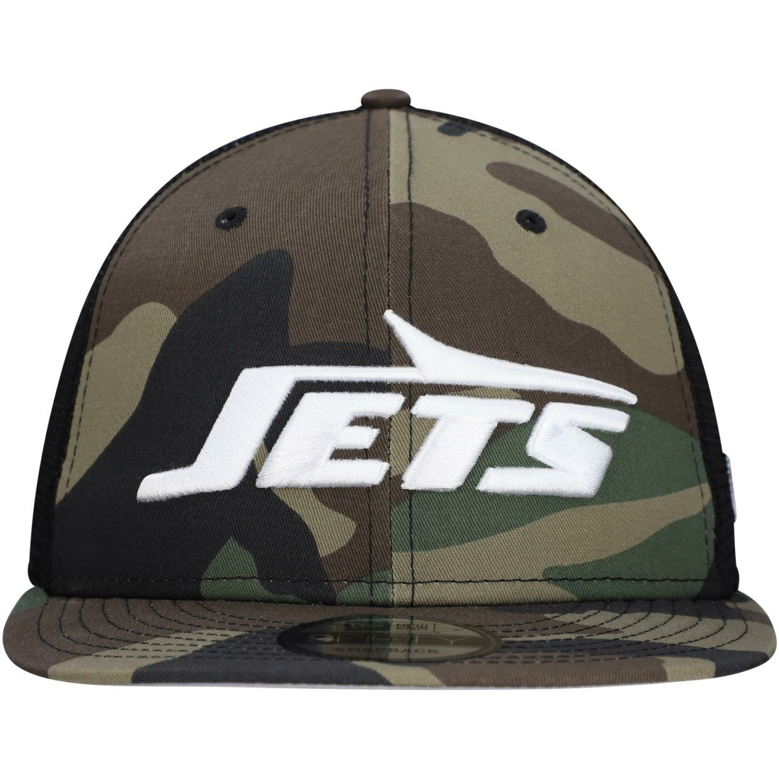 New York Jets New Era Youth Main Trucker 9FIFTY Snapback Hat - Camo Hats