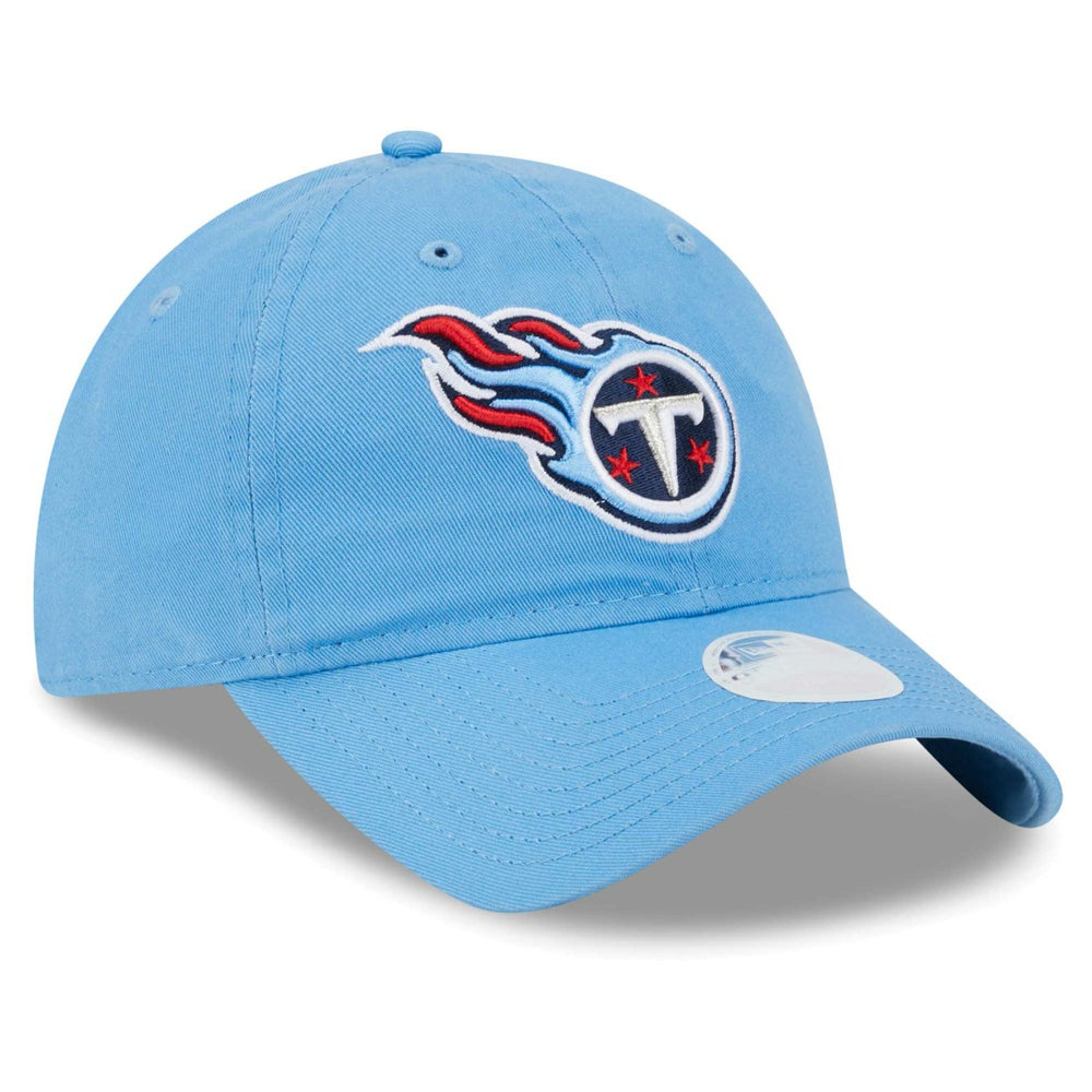 Tennessee Titans New Era Women's Main Core Classic 2.0 9TWENTY Adjustable Hat - Light Blue Hats