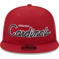 Arizona Cardinals New Era Main Script 9FIFTY Snapback Hat - Cardinal Hats