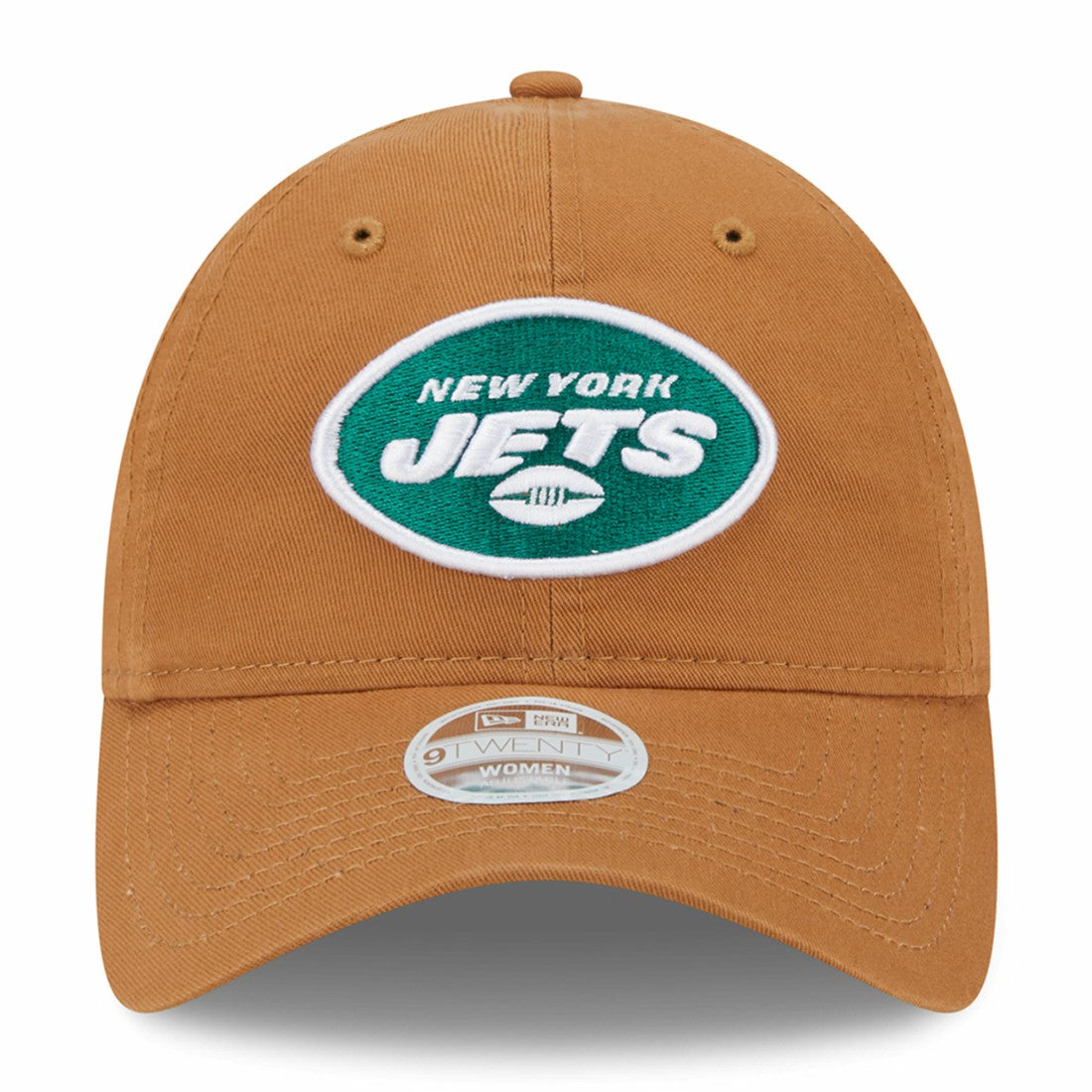 New York Jets New Era Women's Main Core Classic 2.0 9TWENTY Adjustable Hat - Brown Hats