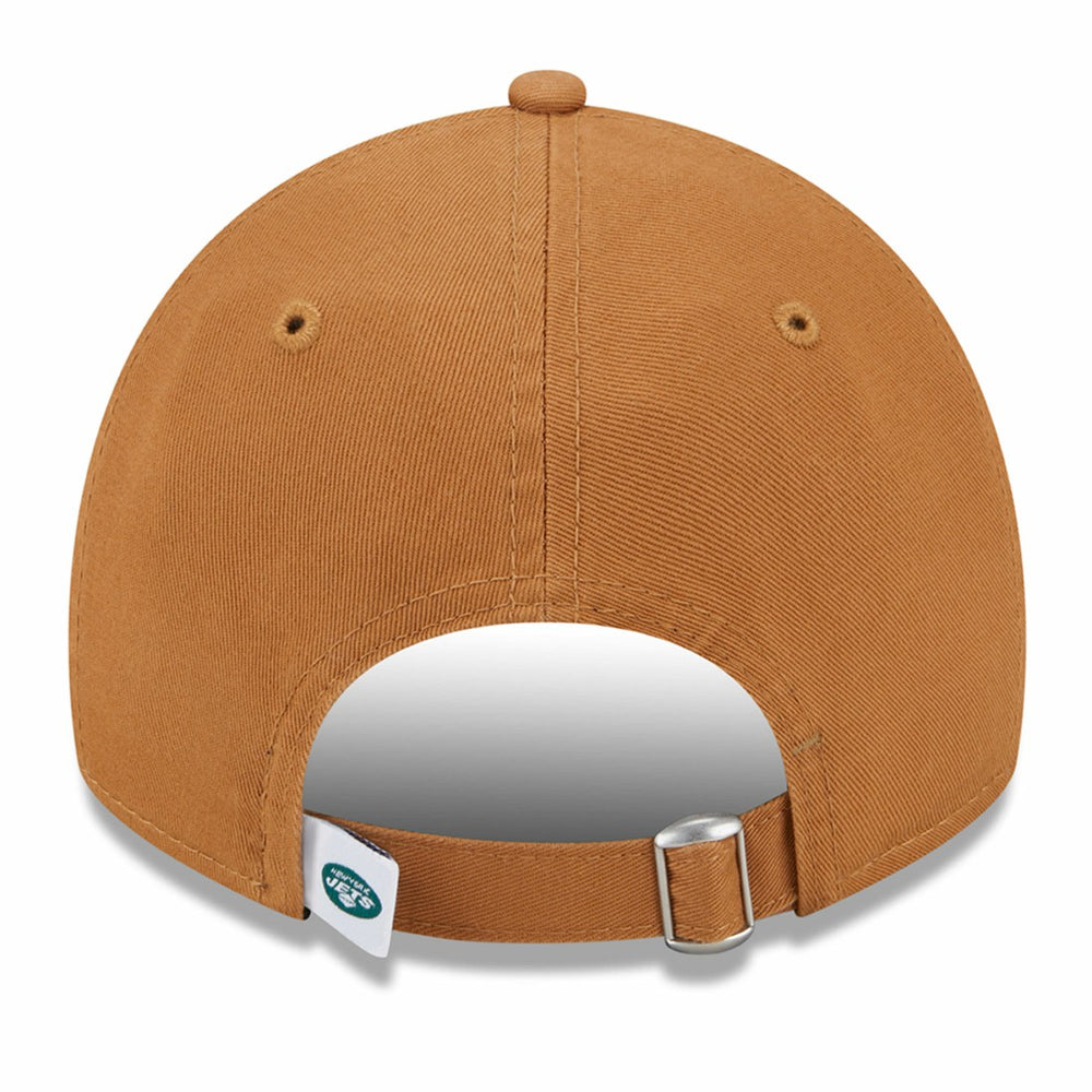 New York Jets New Era Women's Main Core Classic 2.0 9TWENTY Adjustable Hat - Brown Hats