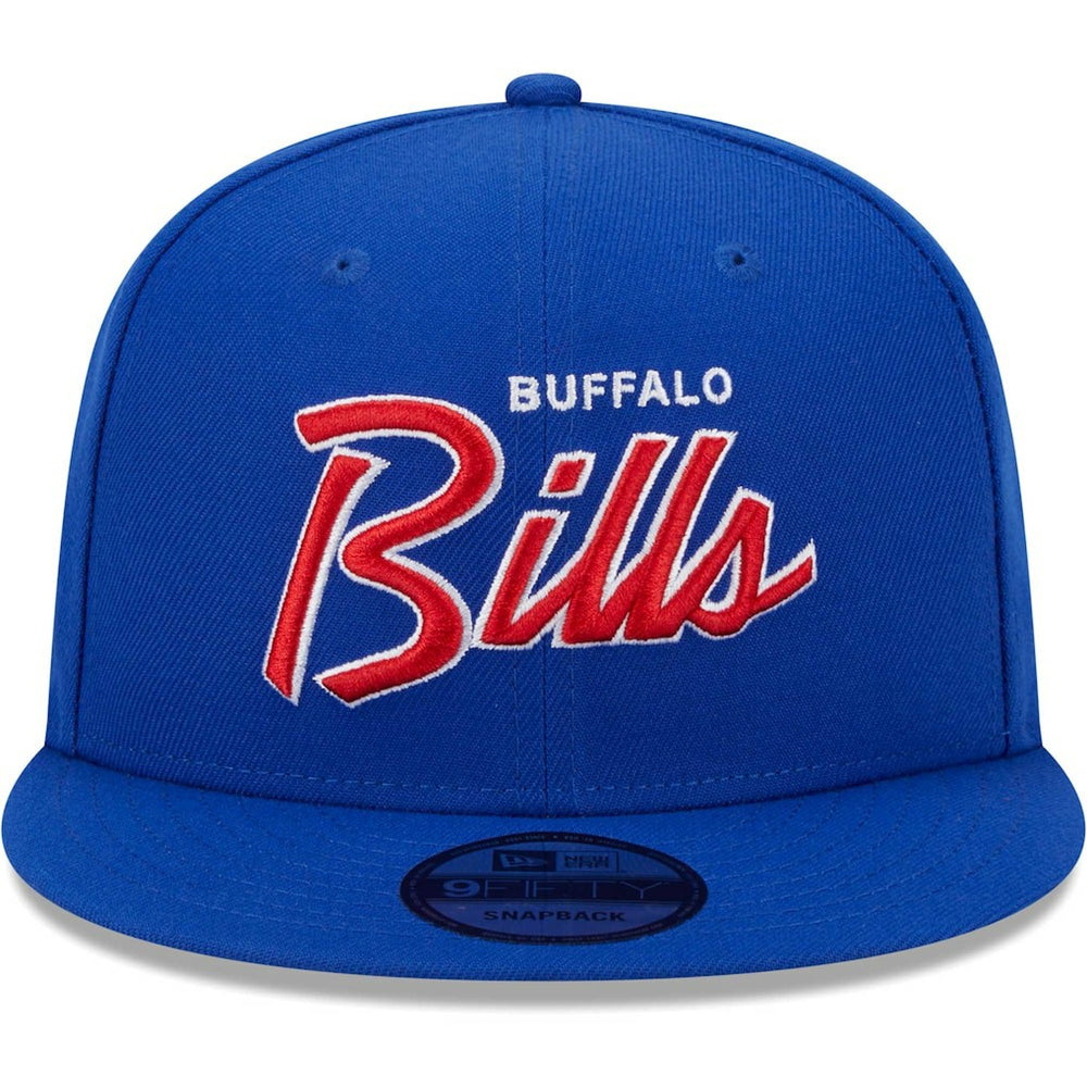 Buffalo Bills New Era Main Script 9FIFTY Snapback Hat - Royal Hats