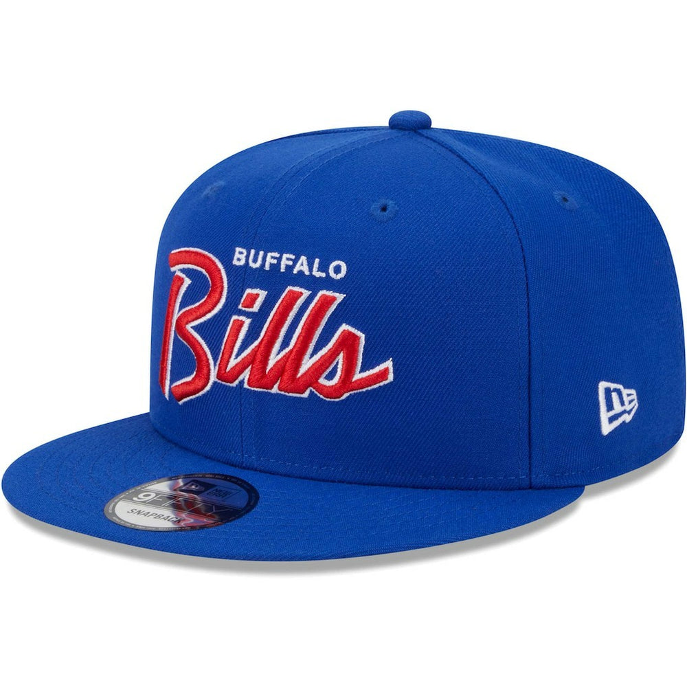 Buffalo Bills New Era Main Script 9FIFTY Snapback Hat - Royal Hats