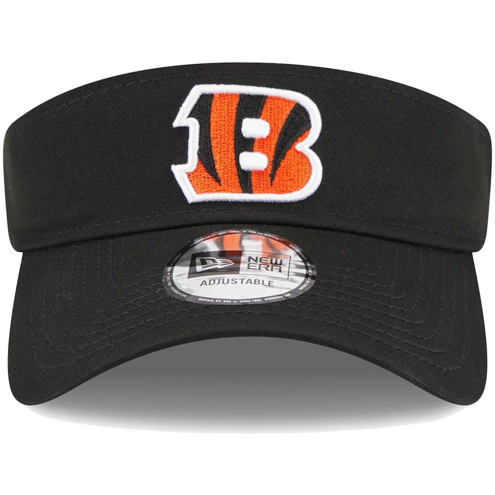 Cincinnati Bengals New Era Main Adjustable Visor - Black