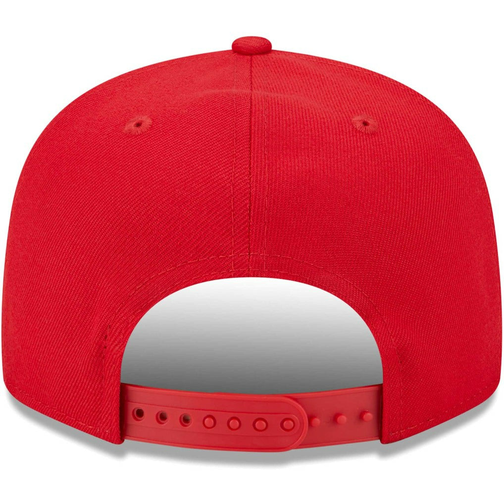 Kansas City Chiefs New Era Main Script 9FIFTY Snapback Hat - Red Hats