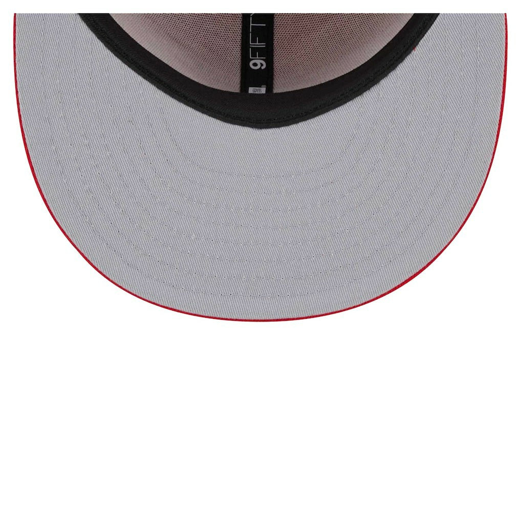 Kansas City Chiefs New Era Main Script 9FIFTY Snapback Hat - Red Hats