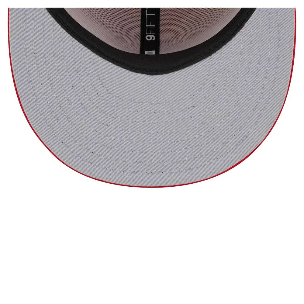 Kansas City Chiefs New Era Main Script 9FIFTY Snapback Hat - Red Hats