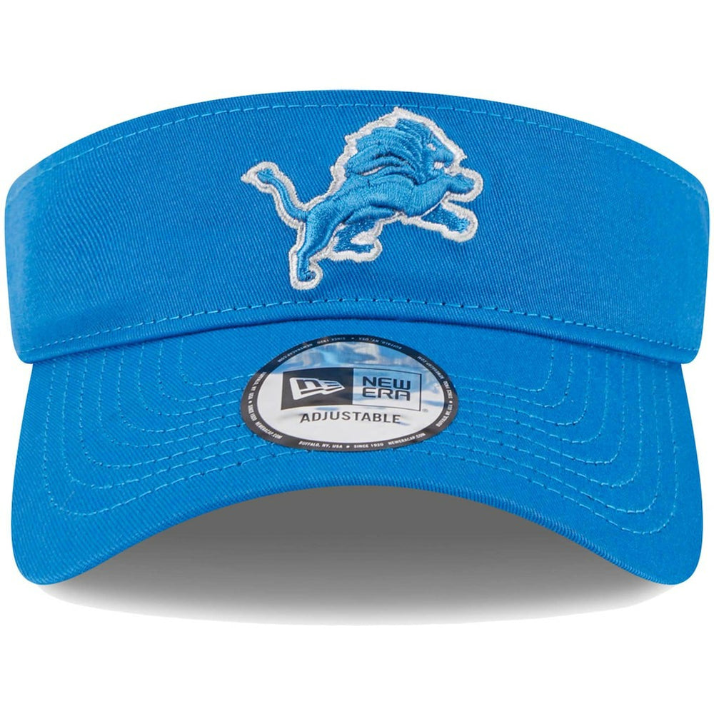 Detroit Lions New Era Main Adjustable Visor - Blue