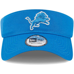 Detroit Lions New Era Main Adjustable Visor - Blue