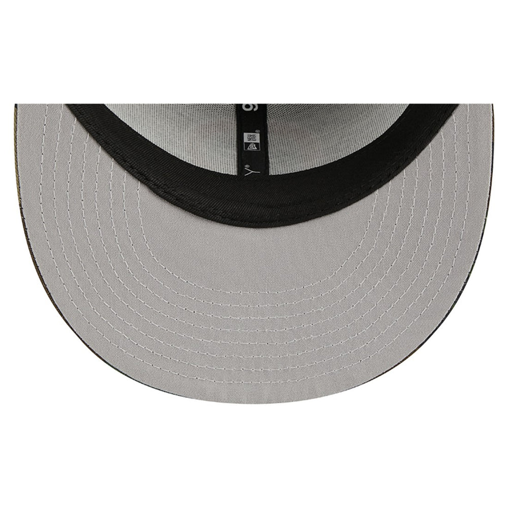 Miami Dolphins New Era Throwback Main Trucker 9FIFTY Snapback Hat - Camo Hats