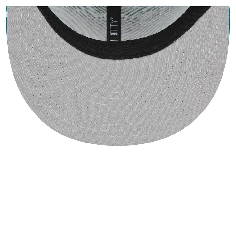 Jacksonville Jaguars New Era Youth Main Trucker 9FIFTY Snapback Hat - Teal Hats