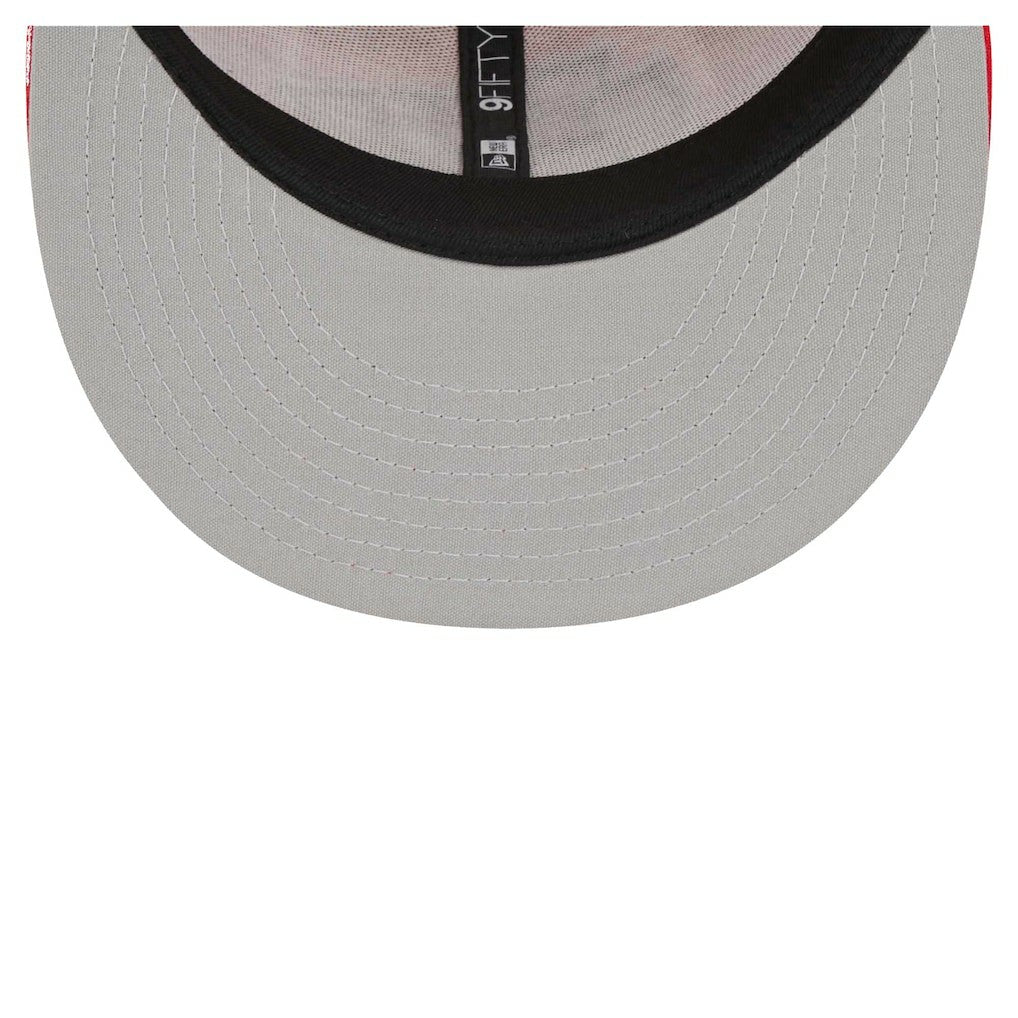 Kansas City Chiefs New Era Youth Main Trucker 9FIFTY Snapback Hat - Red Hats