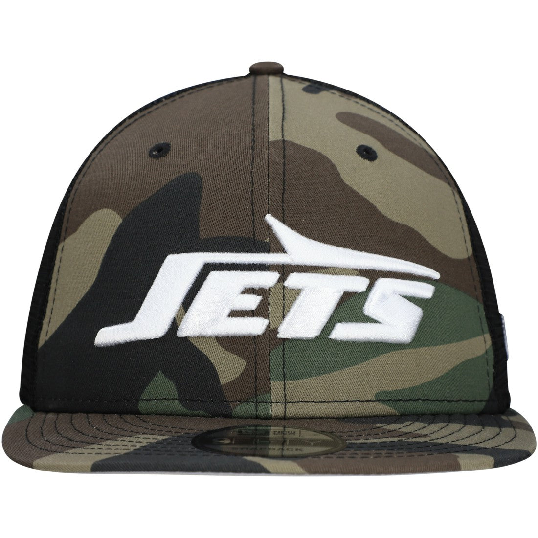 New York Jets New Era Main Trucker 9FIFTY Snapback Hat - Camo Hats