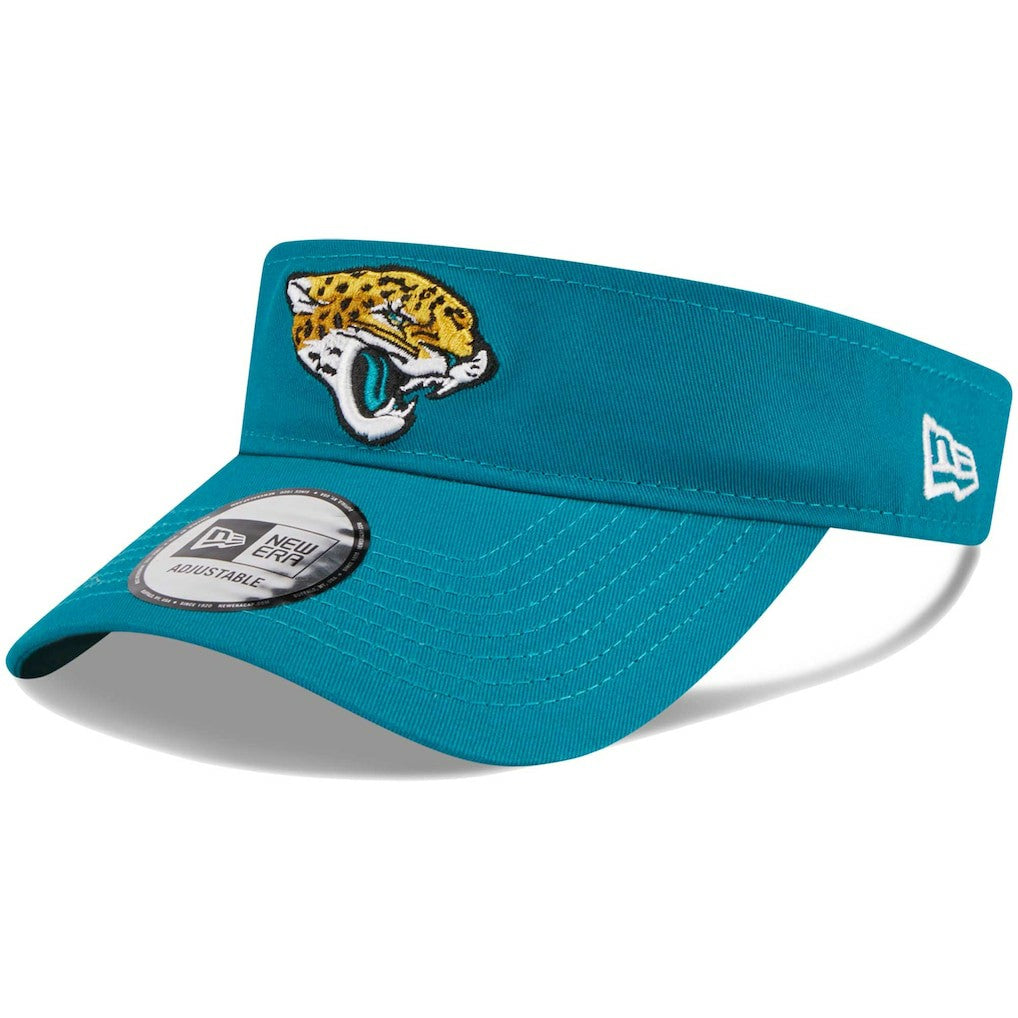Jacksonville Jaguars New Era Main Adjustable Visor - Teal