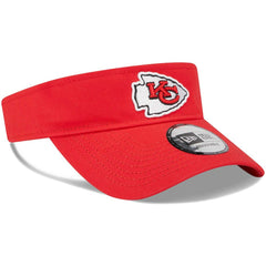 Kansas City Chiefs New Era Main Adjustable Visor - Red