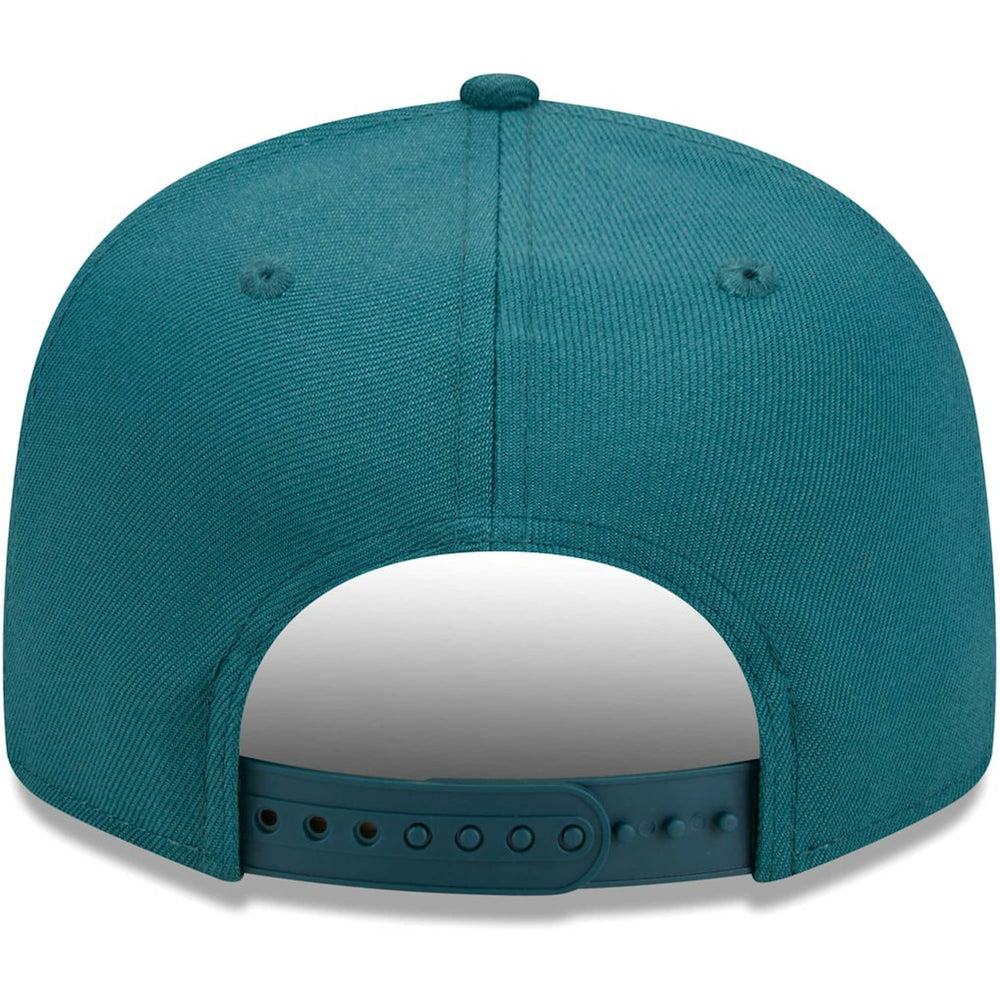 Philadelphia Eagles New Era Main Script 9FIFTY Snapback Hat - Midnight Green Hats
