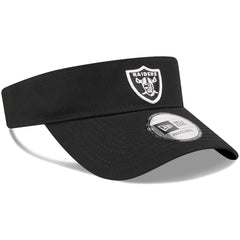 Las Vegas Raiders New Era Main Adjustable Visor - Black