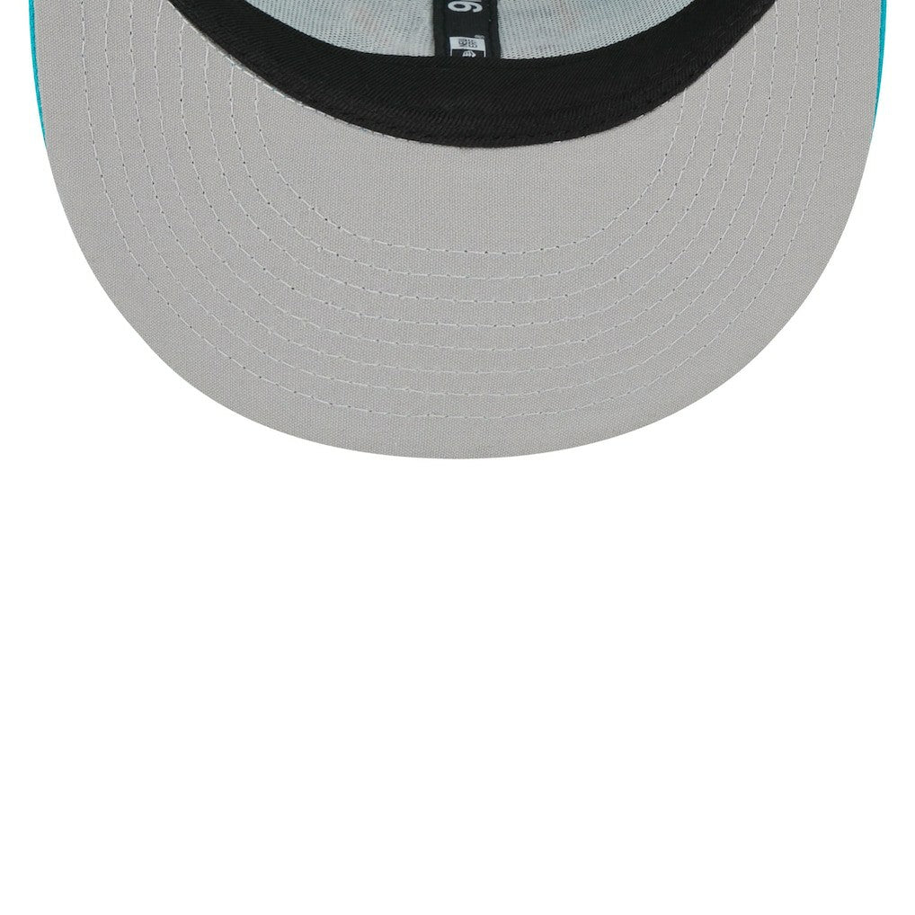 Miami Dolphins New Era Youth Main Trucker 9FIFTY Snapback Hat - Aqua Hats