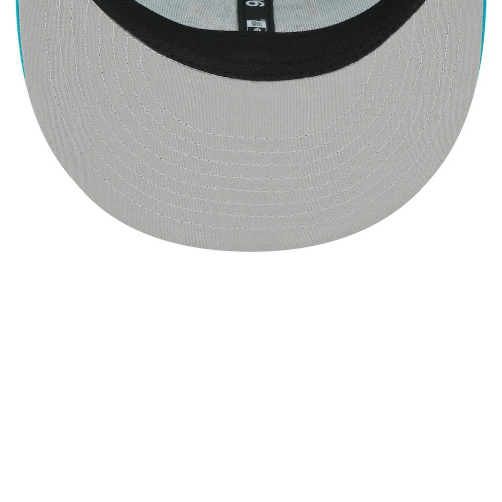 Miami Dolphins New Era Youth Main Trucker 9FIFTY Snapback Hat - Aqua Hats