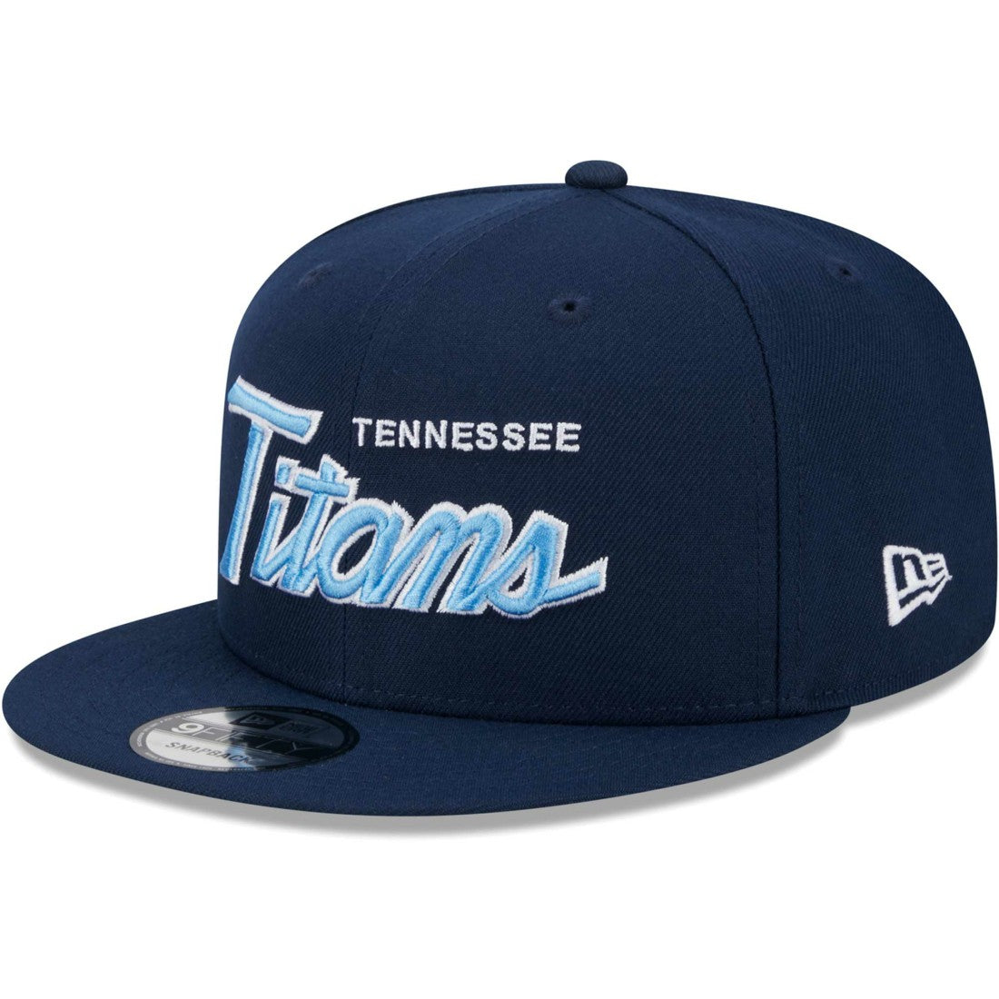 Tennessee Titans New Era Main Script 9FIFTY Snapback Hat - Navy Hats
