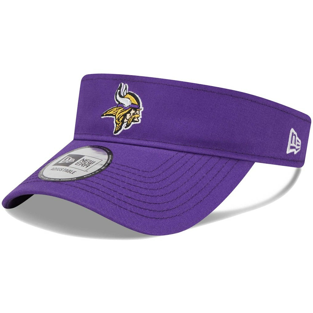 Minnesota Vikings New Era Main Adjustable Visor - Purple