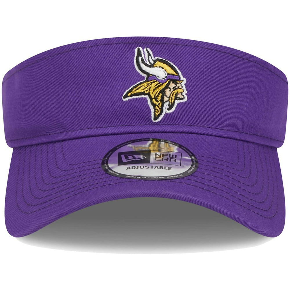 Minnesota Vikings New Era Main Adjustable Visor - Purple