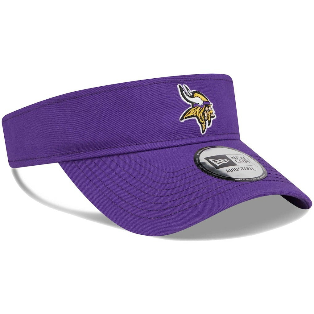 Minnesota Vikings New Era Main Adjustable Visor - Purple