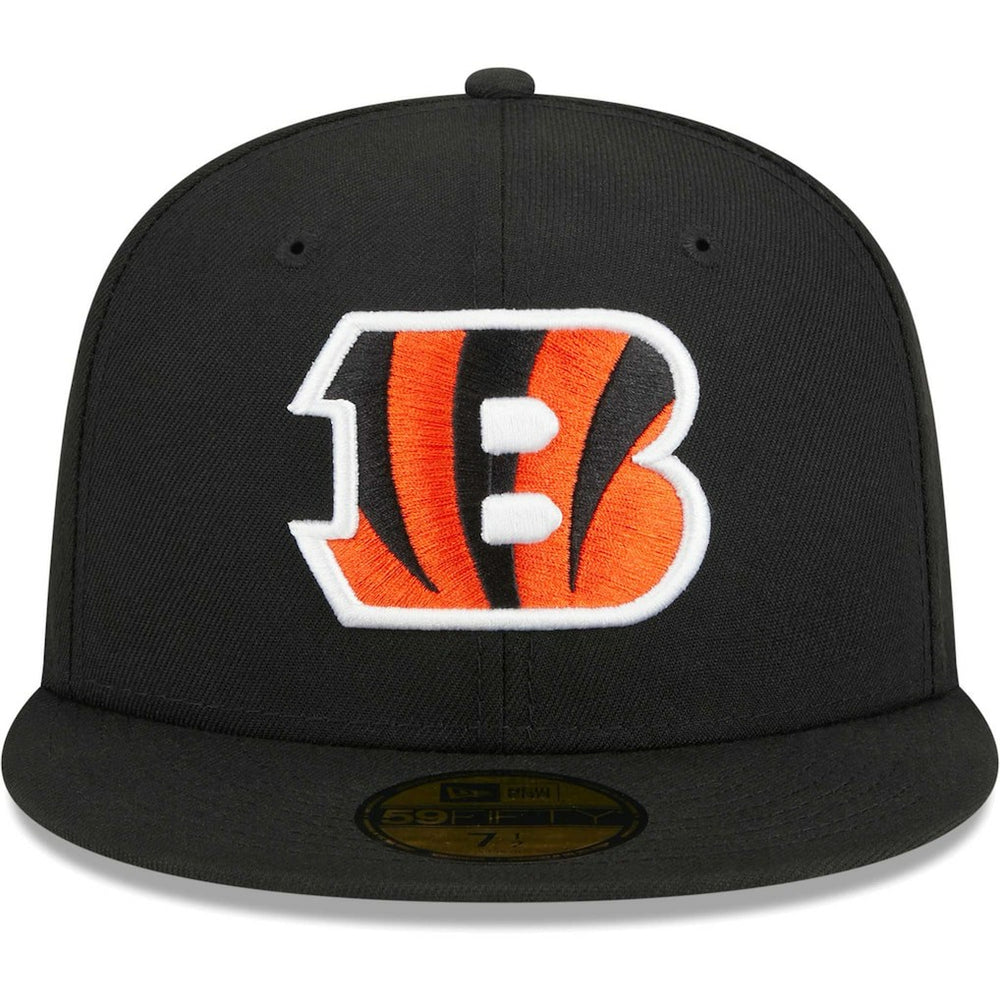 Cincinnati Bengals New Era Main 59FIFTY Fitted Hat - Black Hats