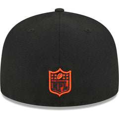 Cincinnati Bengals New Era Main 59FIFTY Fitted Hat - Black Hats