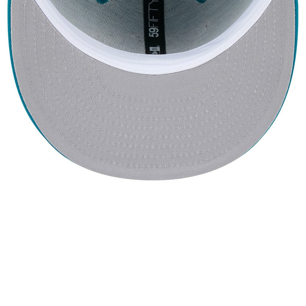 Jacksonville Jaguars New Era Main 59FIFTY Fitted Hat - Teal Hats