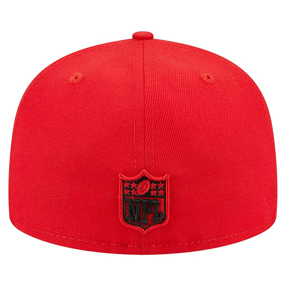 Kansas City Chiefs New Era Main 59FIFTY Fitted Hat - Red Hats