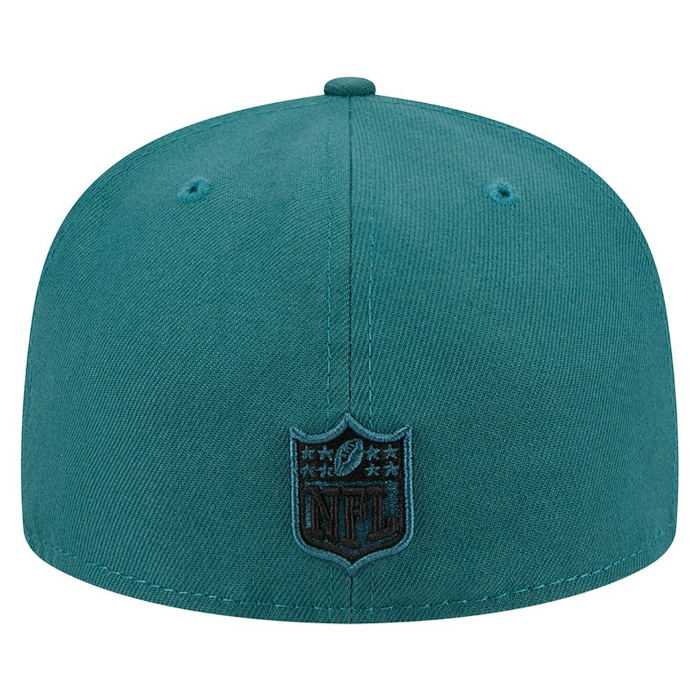 Philadelphia Eagles New Era Main 59FIFTY Fitted Hat - Midnight Green Hats