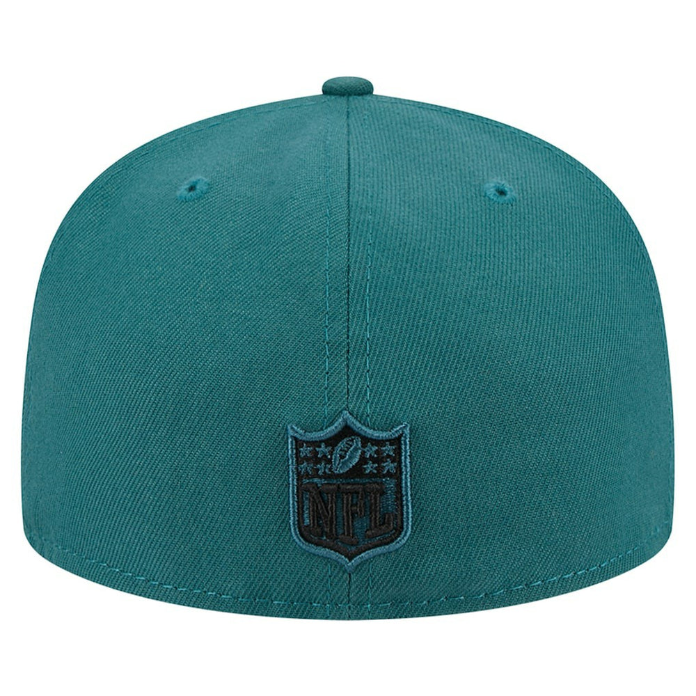 Philadelphia Eagles New Era Main 59FIFTY Fitted Hat - Midnight Green Hats