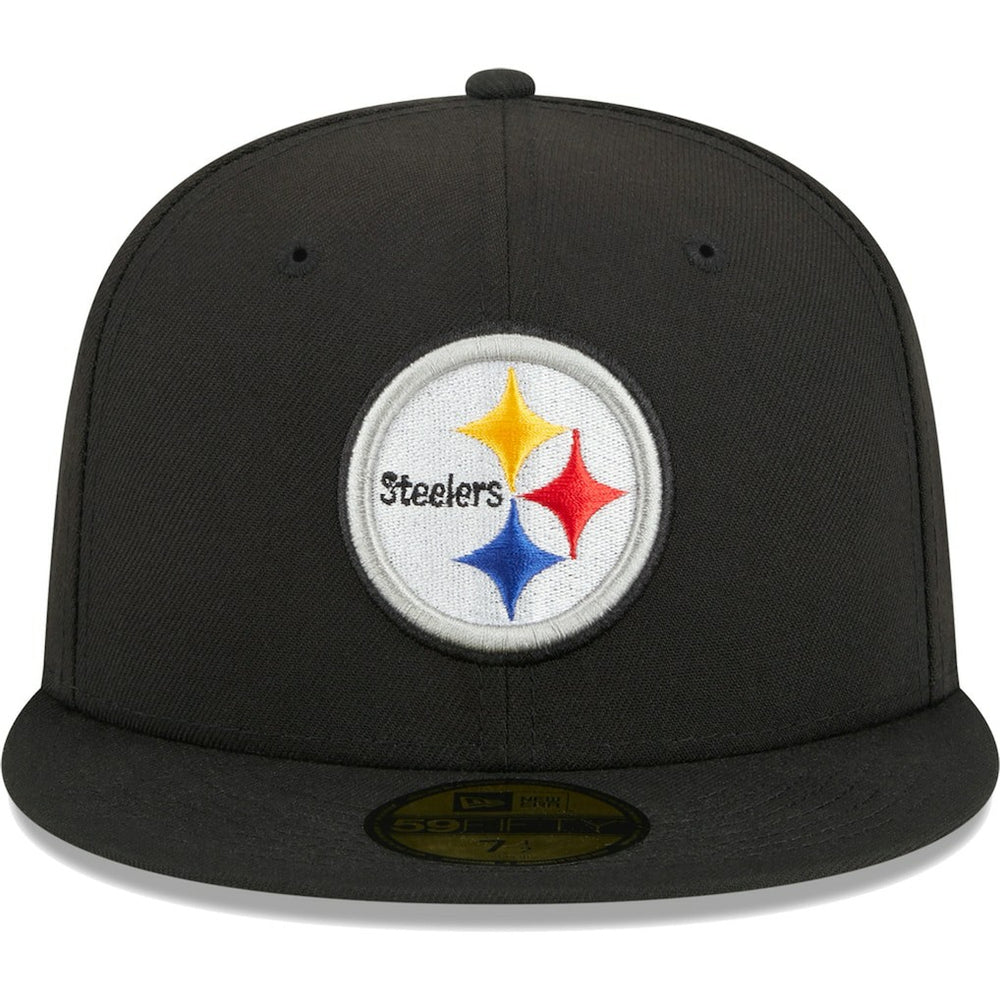 Pittsburgh Steelers New Era Main 59FIFTY Fitted Hat - Black Hats