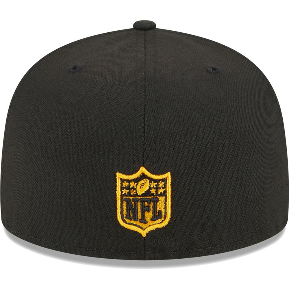 Pittsburgh Steelers New Era Main 59FIFTY Fitted Hat - Black Hats