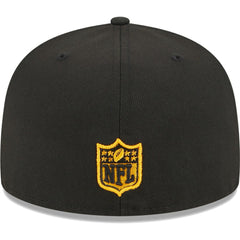 Pittsburgh Steelers New Era Main 59FIFTY Fitted Hat - Black Hats